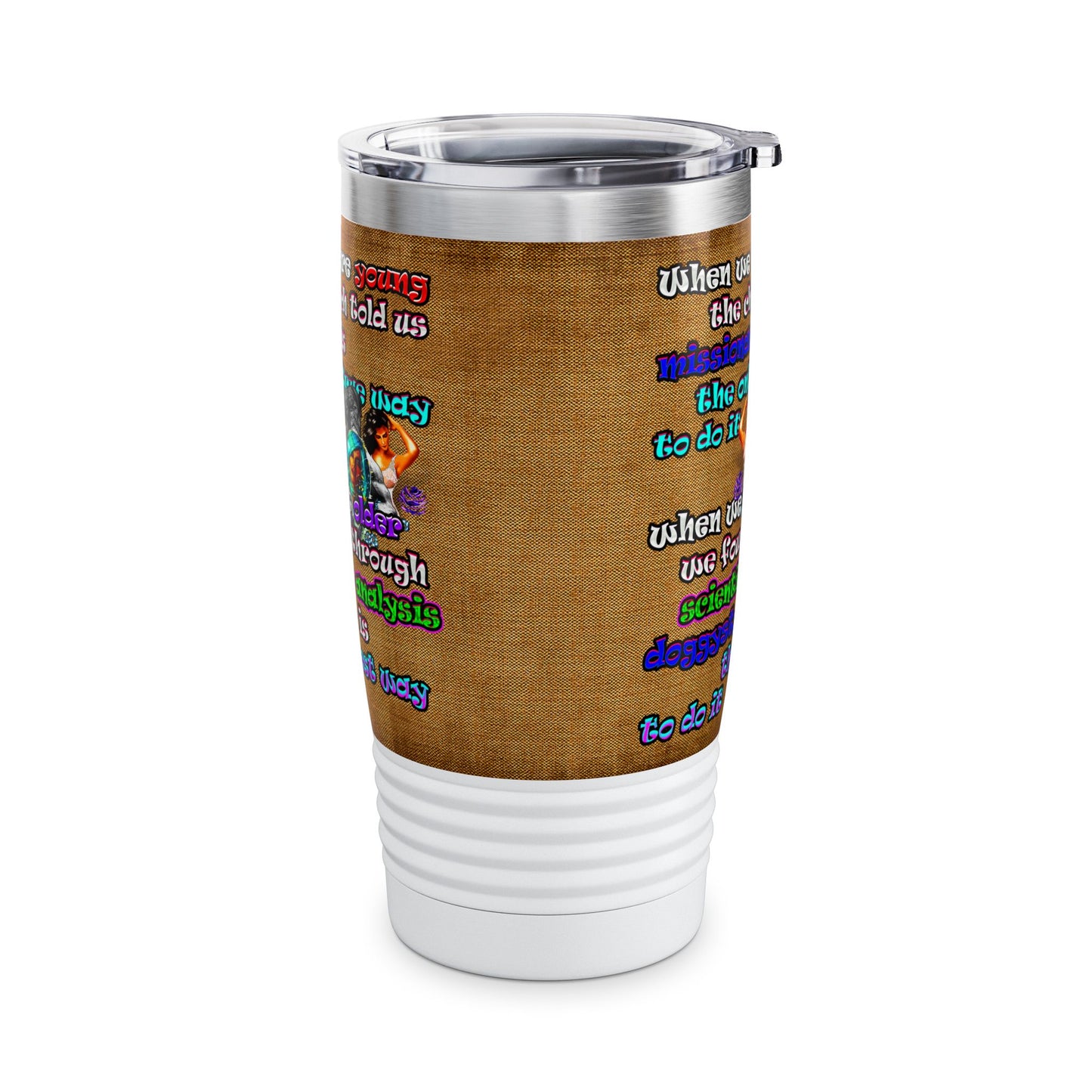 doggystyle - Ringneck Tumbler, 20oz (brown papyrus)