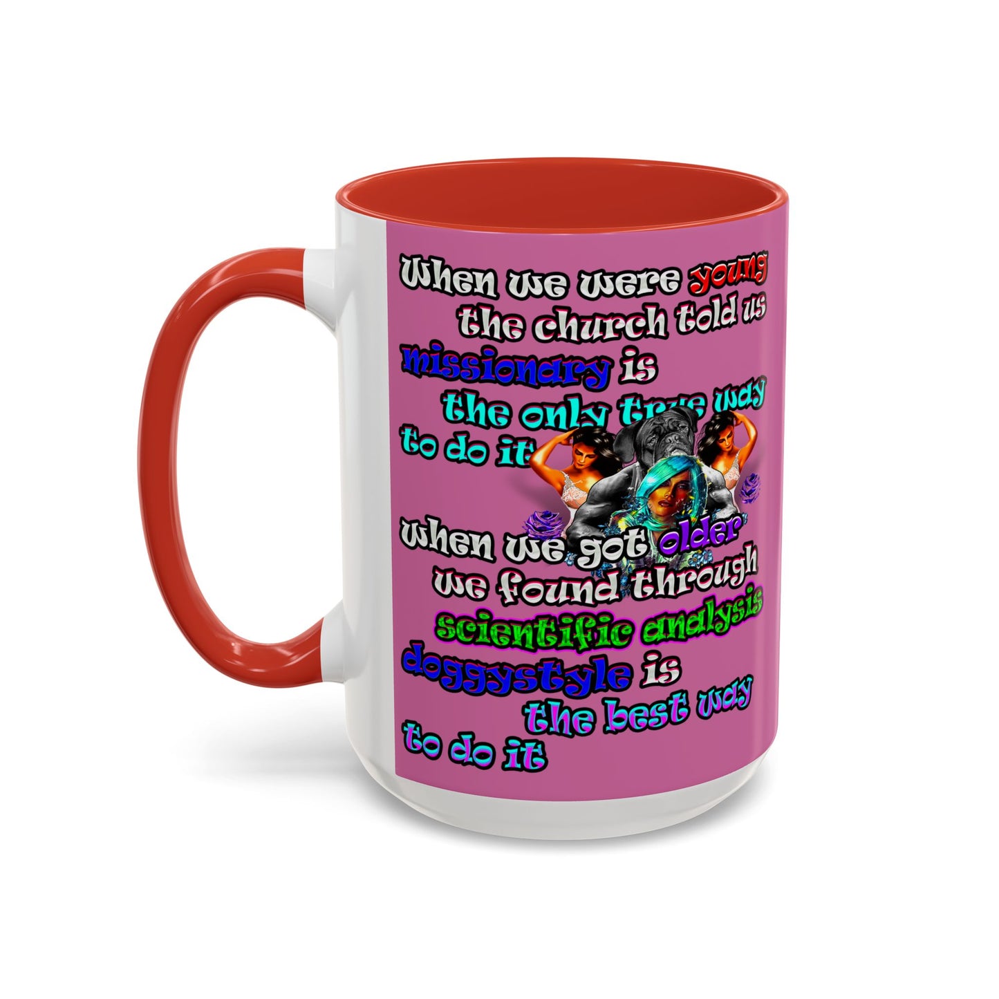 doggystyle - Accent Mug (light pink)