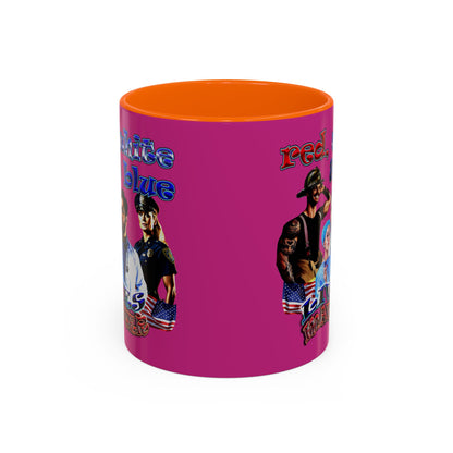 rw&b lives matter - Accent Mug (pink)