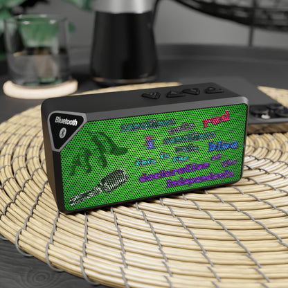 declaration of the independents - Jabba Bluetooth Speaker (green turf)