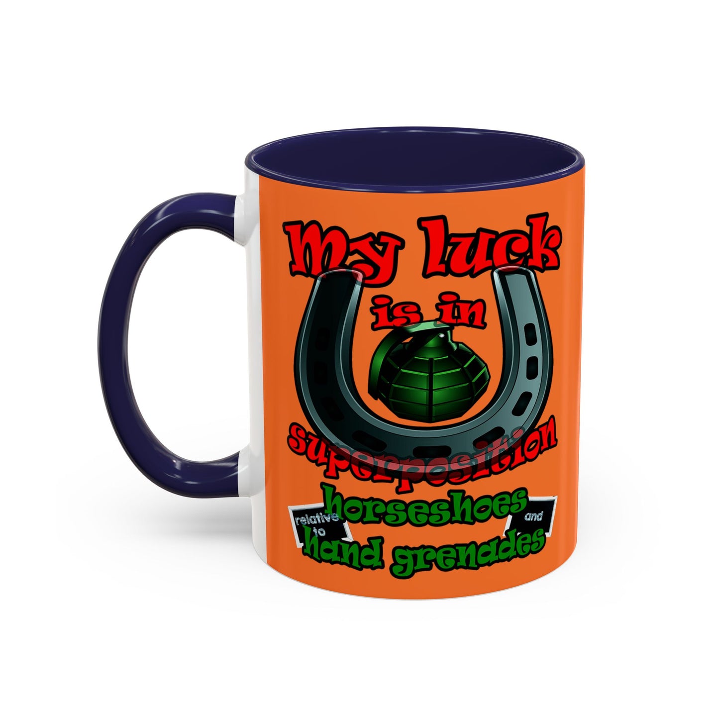 my luck - Accent Mug (crusta)