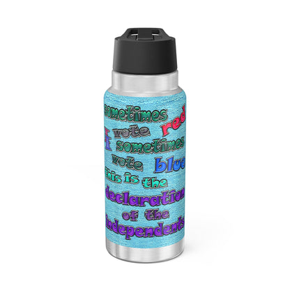 declaration of the independents - Gator Tumbler, 32oz  (faded blue)
