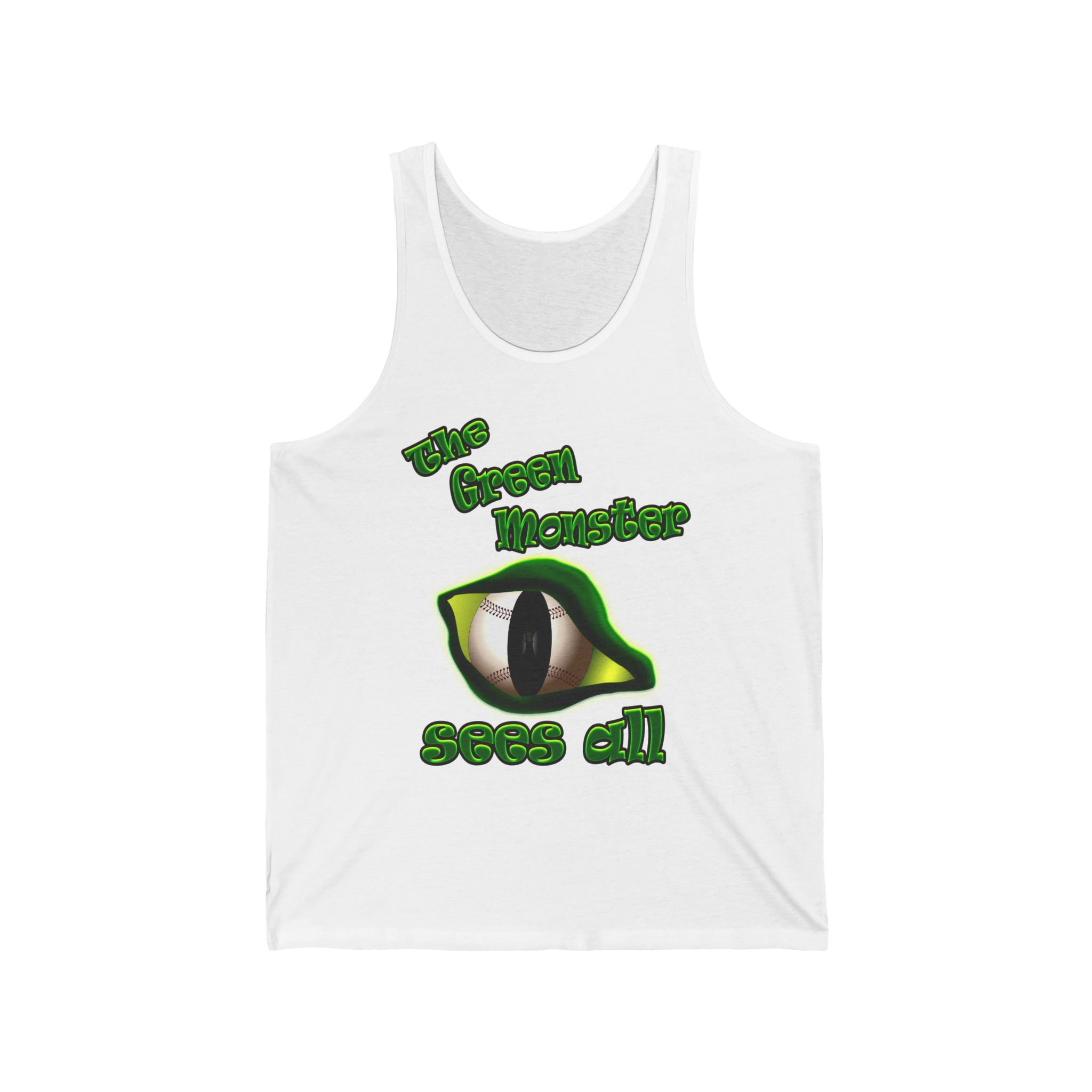 green monster - Unisex Jersey Tank
