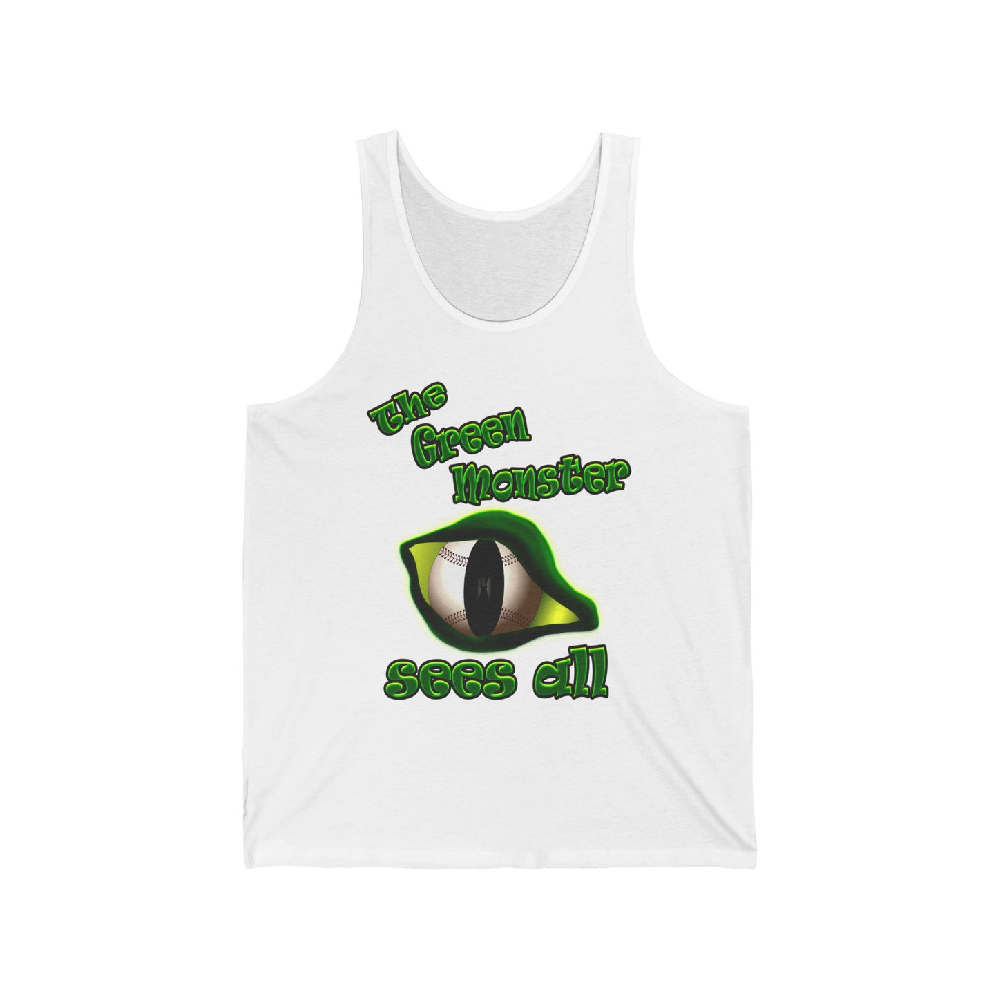 green monster - Unisex Jersey Tank