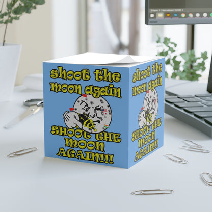 shoot the moon again - note cube (light blue)