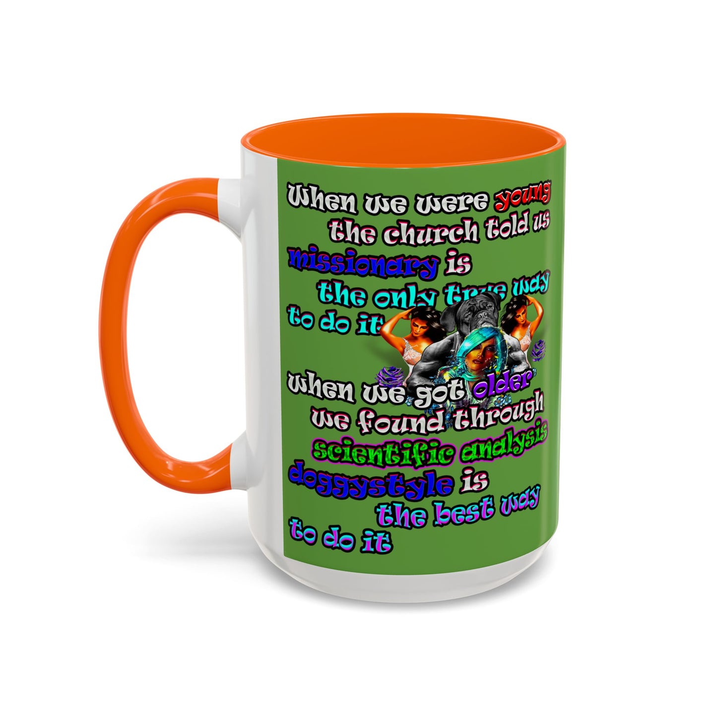 doggystyle - Accent Mug (green)