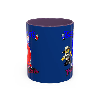 tag that - Accent Mug (dark blue)