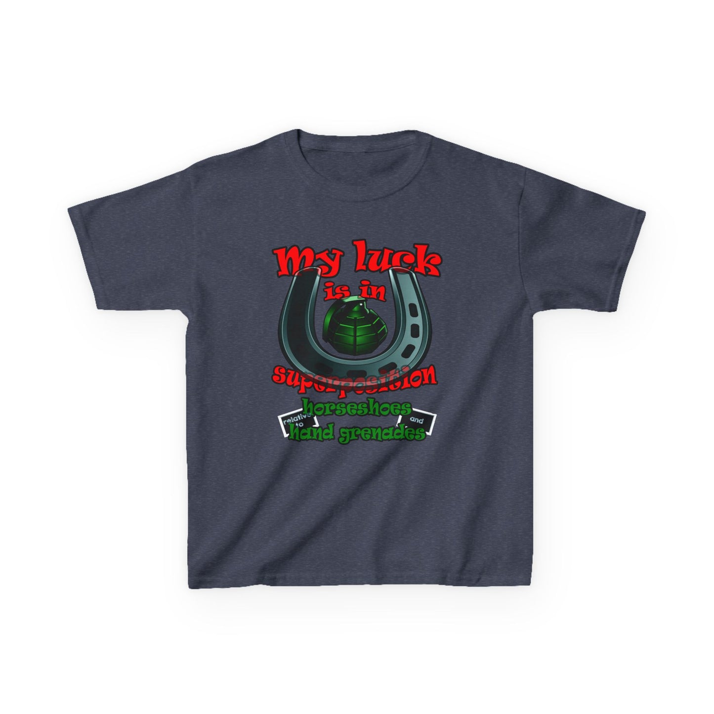 my luck - Kids Heavy Cotton™ Tee