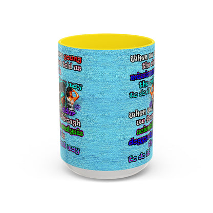 doggystyle - Accent Mug (faded blue)