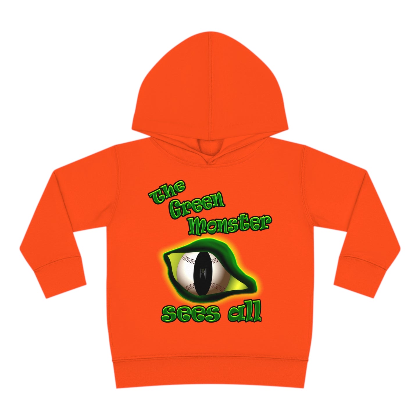 green monster - Toddler Pullover Fleece Hoodie