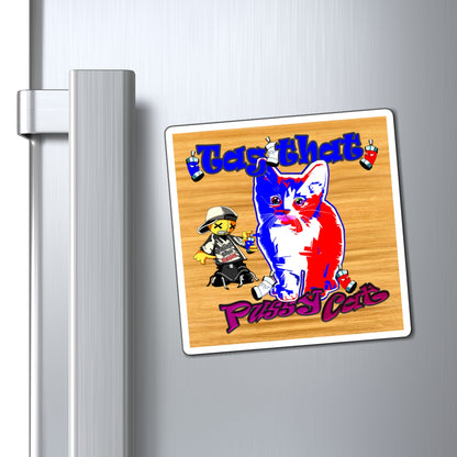 tag that - Magnets - (butterscotch wood finish)
