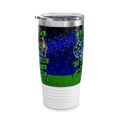 og - Ringneck Tumbler, 20oz ('snoops' background)