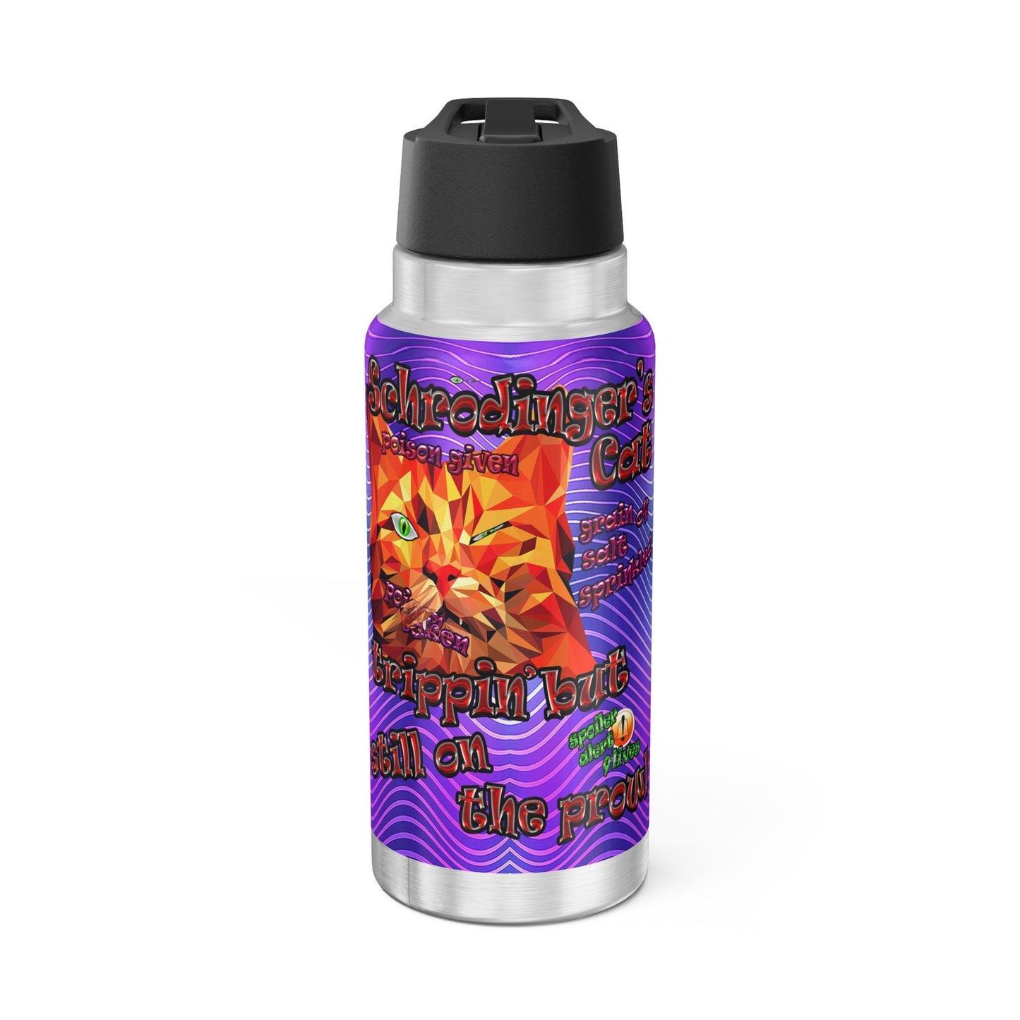 schrodinger's cat - Gator Tumbler, 32oz  (purple wave)