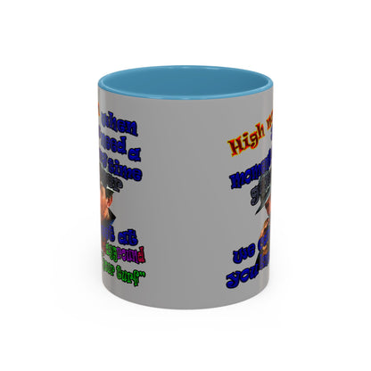 high noon - Accent Mug (light grey)