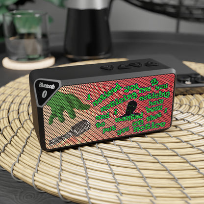 noticed you noticing - Jabba Bluetooth Speaker (yellow-orange wave)