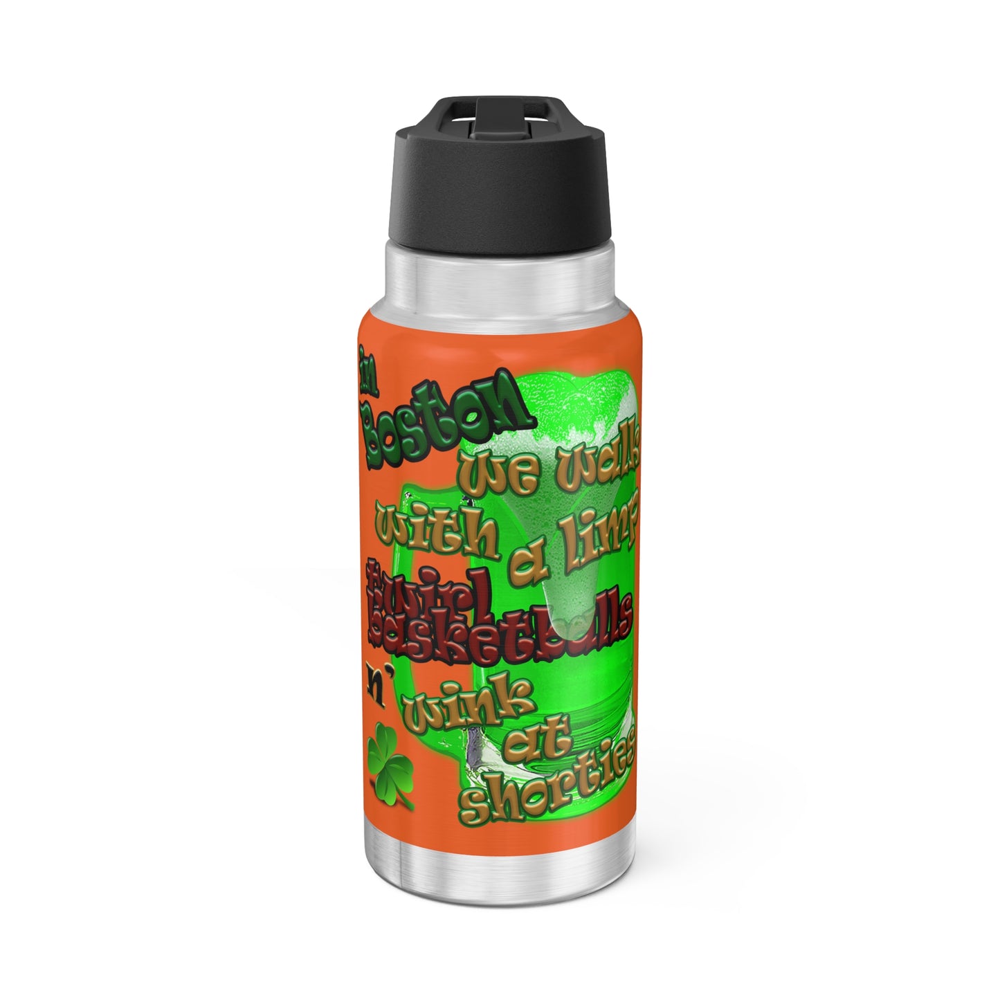 celtics logo - Gator Tumbler, 32oz (orange)