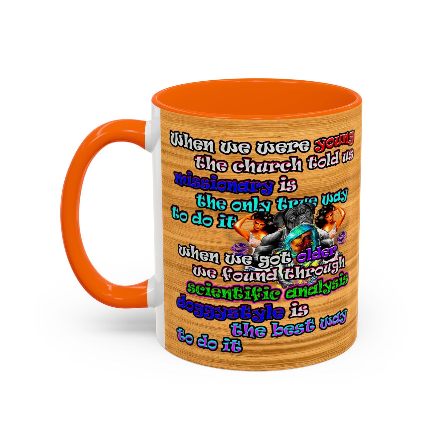doggystyle - Accent Mug (butterscotch wood finish)