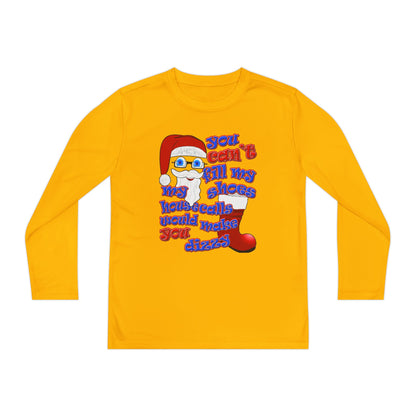 santa's shoes - Youth Long Sleeve Competitor Tee