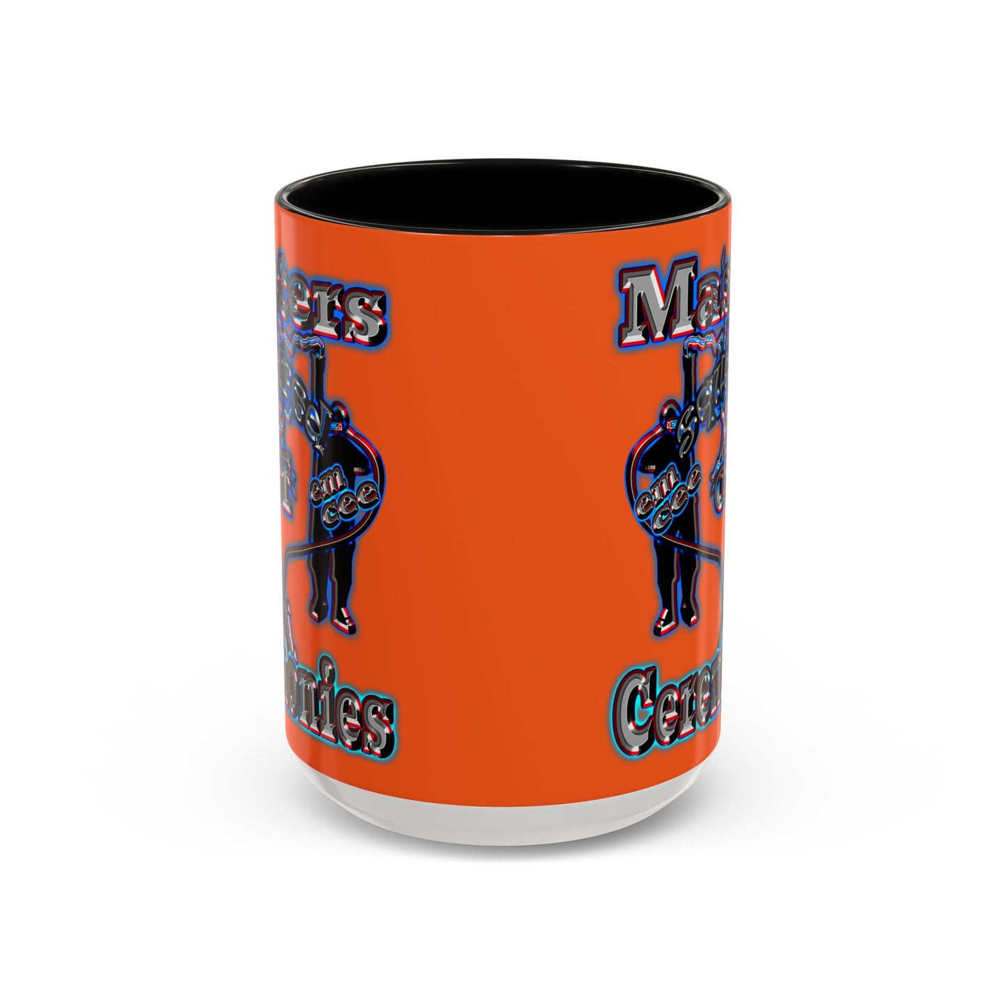 em cee squared - Accent Mug (orange)