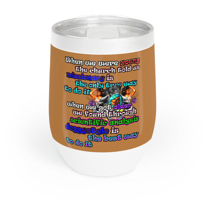 doggystyle - Chill Wine Tumbler (light brown)
