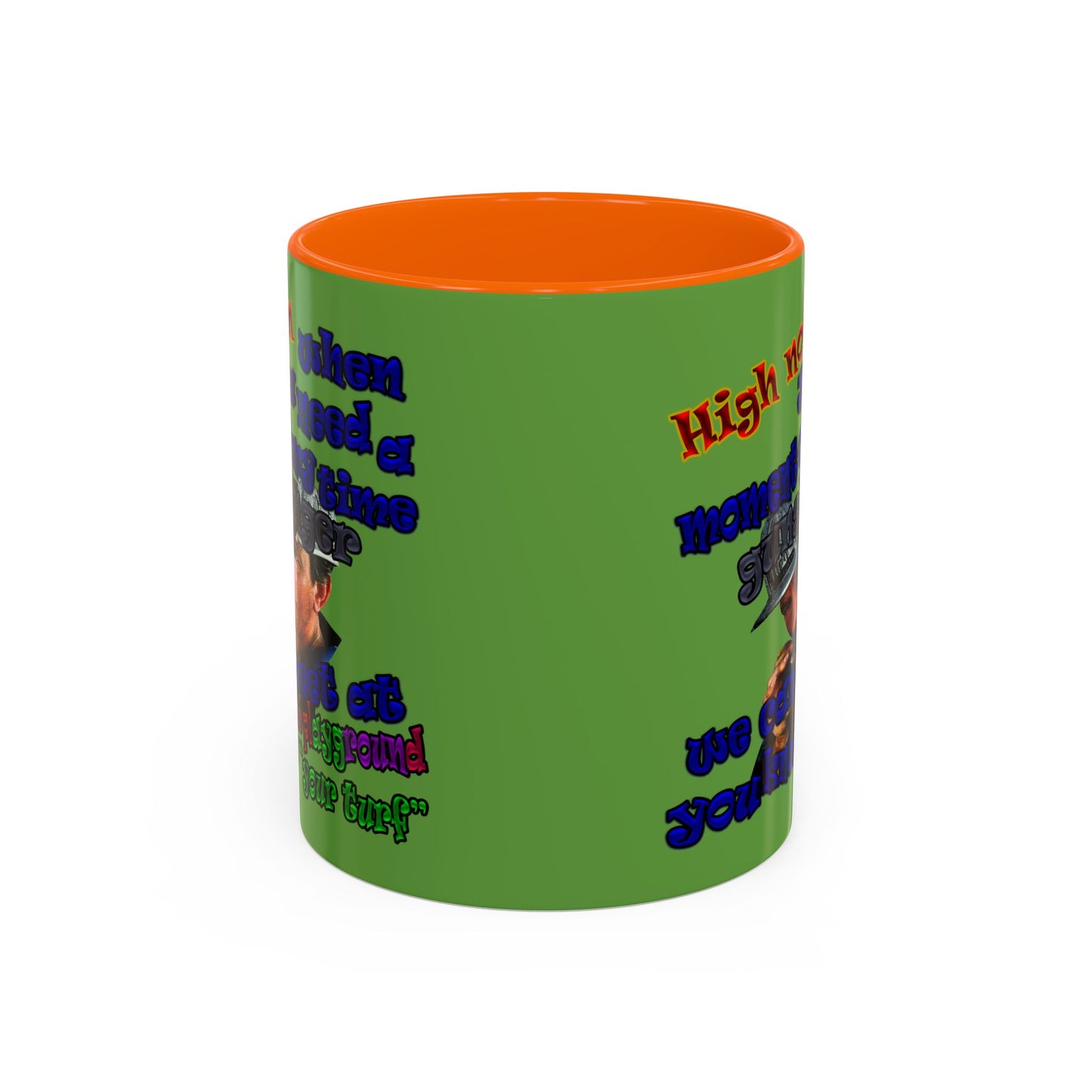 high noon - Accent Mug (green)