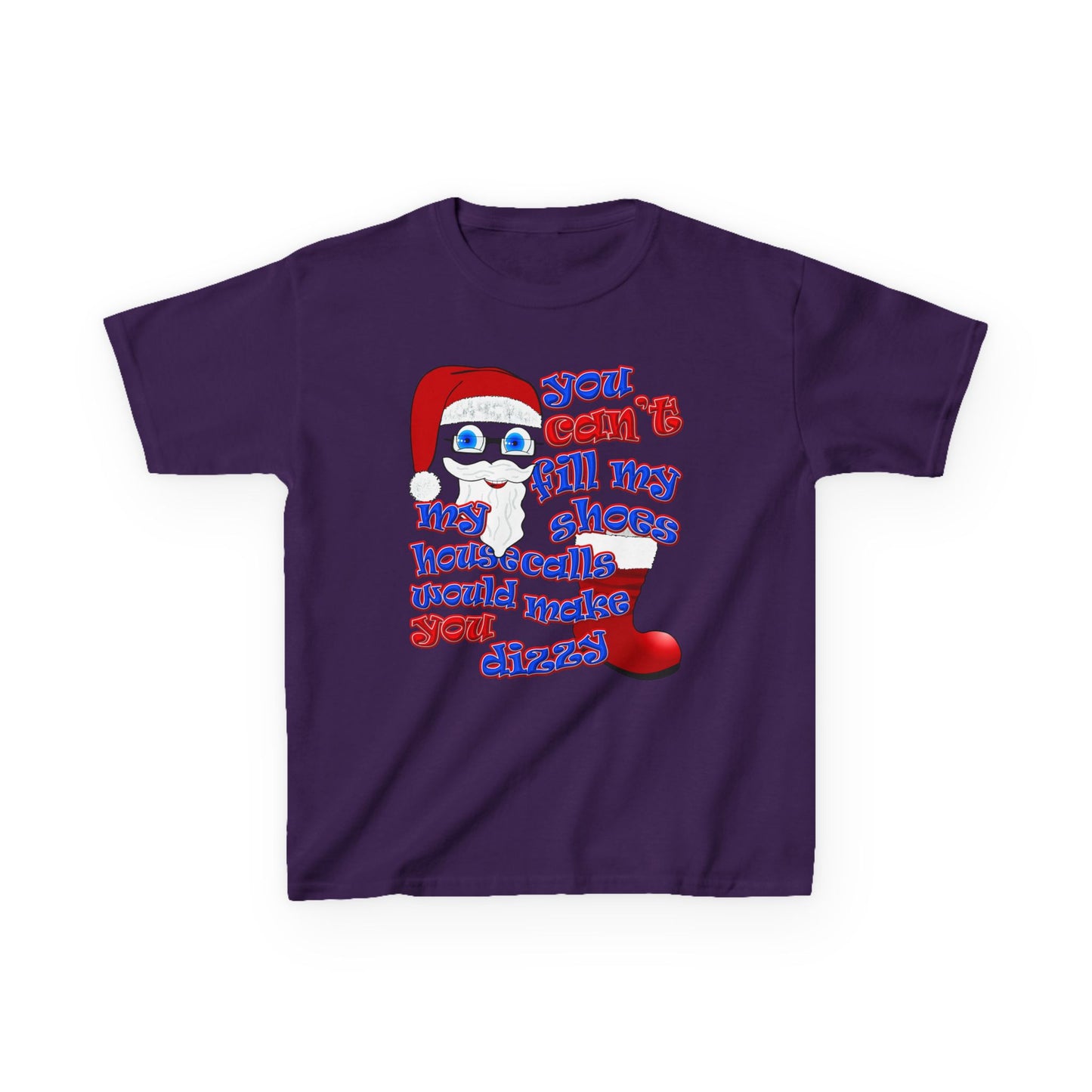 santa's shoes - Kids Heavy Cotton™ Tee