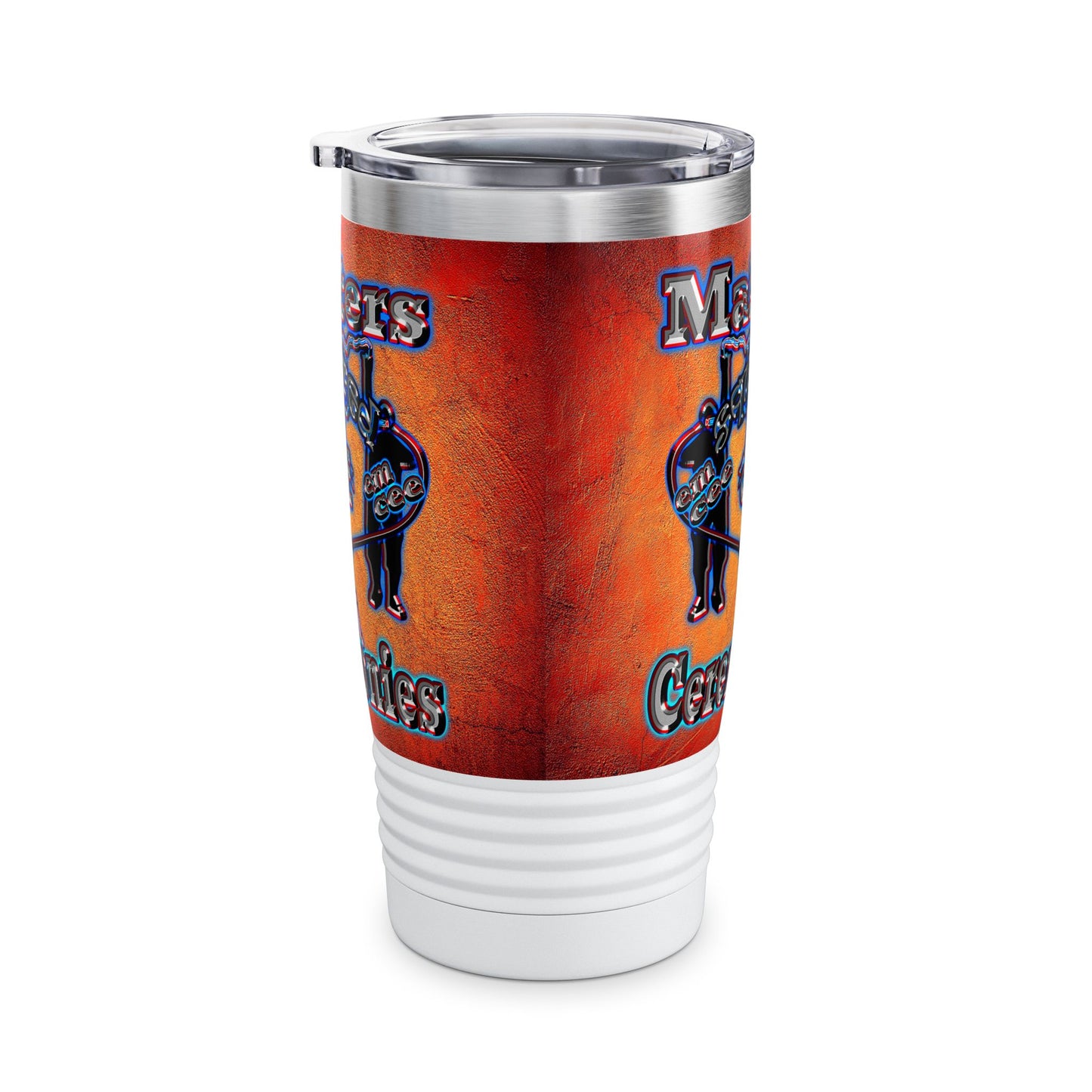 em cee squared - Ringneck Tumbler, 20oz (burnt orange)