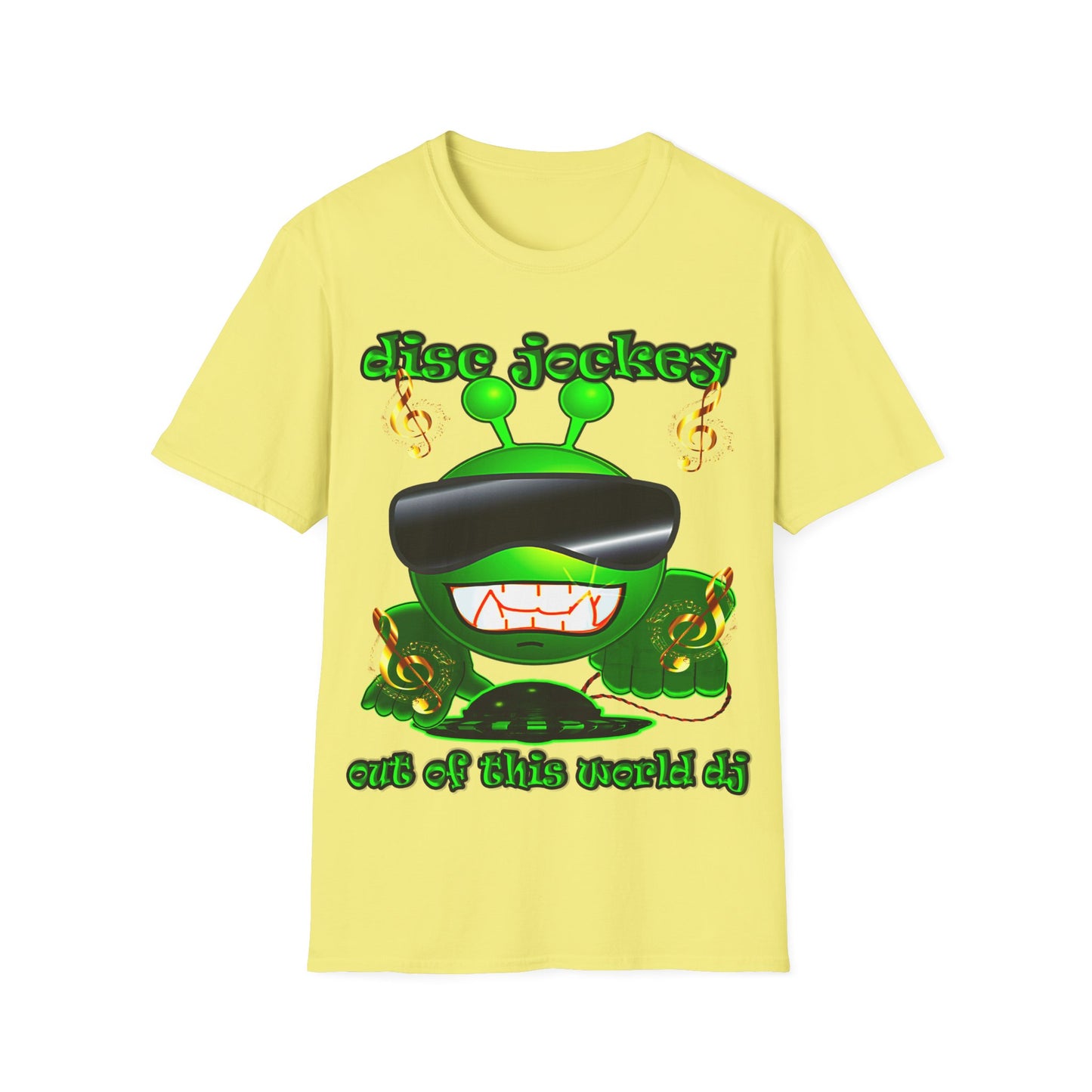 disc jockey - Unisex Softstyle T-Shirt