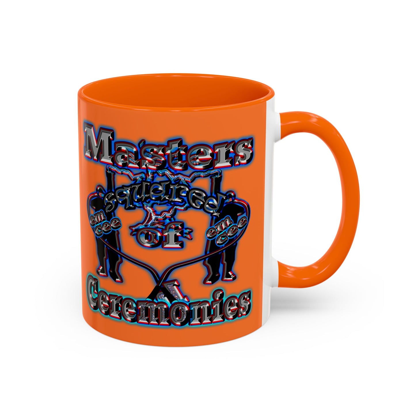 em cee squared - Accent Mug (crusta)
