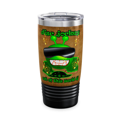 disc jockey - Ringneck Tumbler, 20oz (brown papyrus)