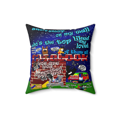 snoops - Spun Polyester Square Pillow