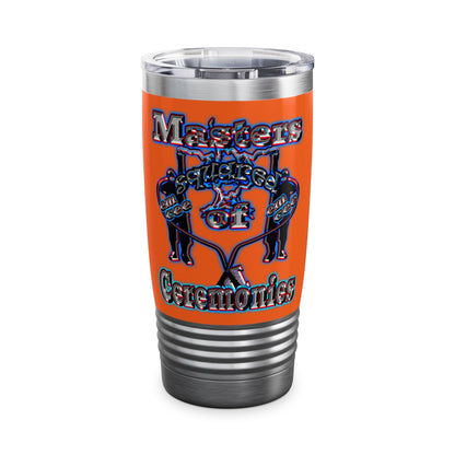 em cee squared - Ringneck Tumbler, 20oz (orange)