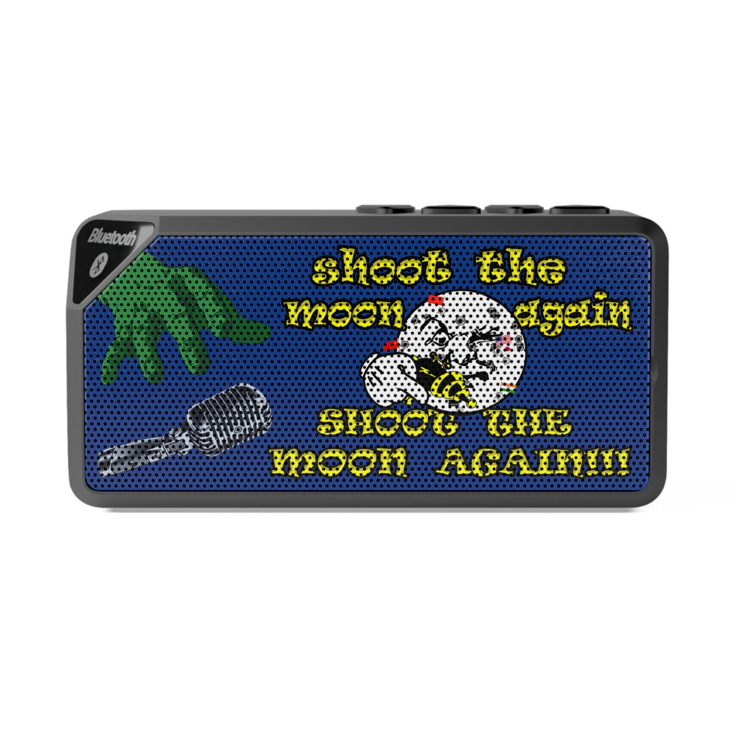 shoot the moon again - Jabba Bluetooth Speaker (dark blue)