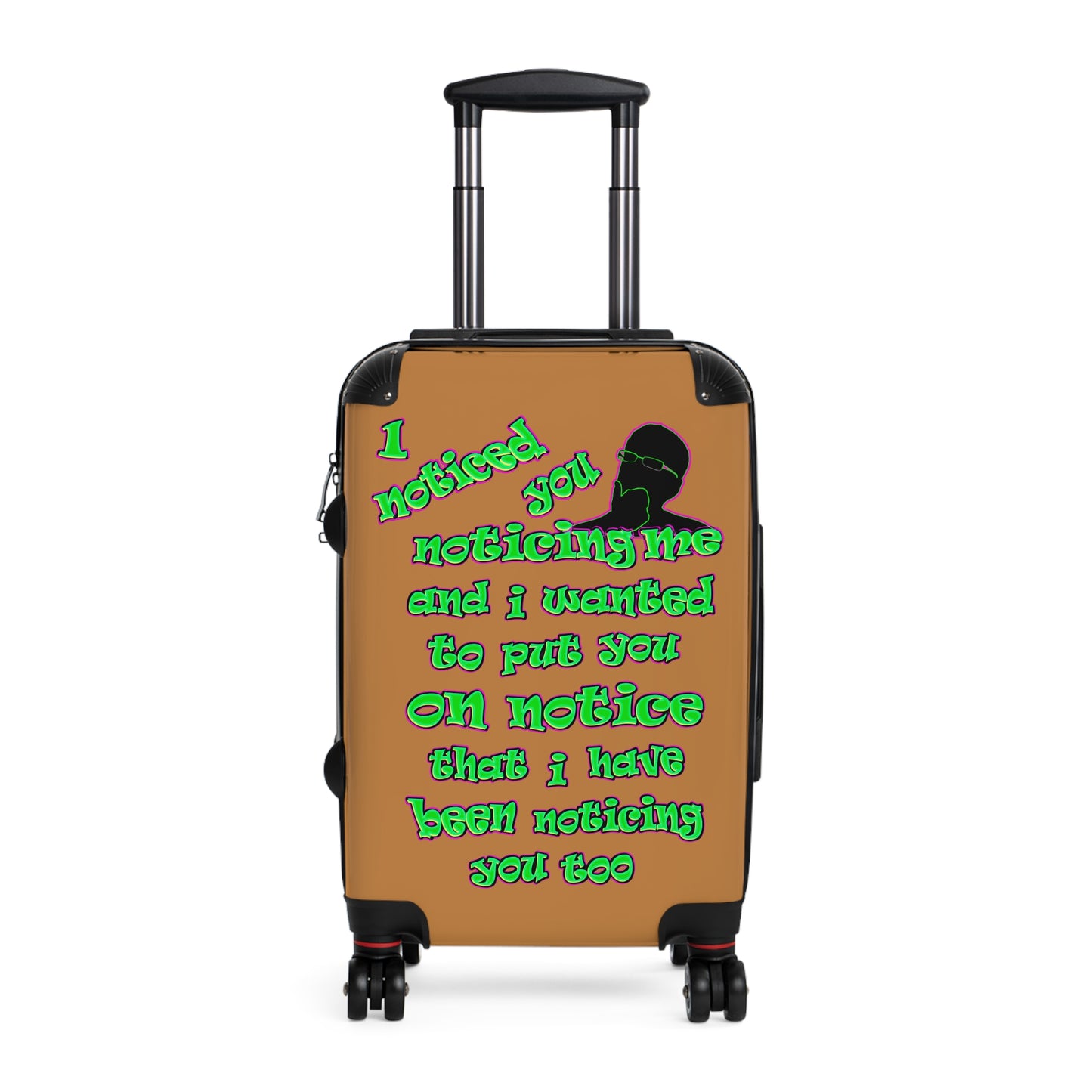 noticed you noticing - Suitcase (light brown)