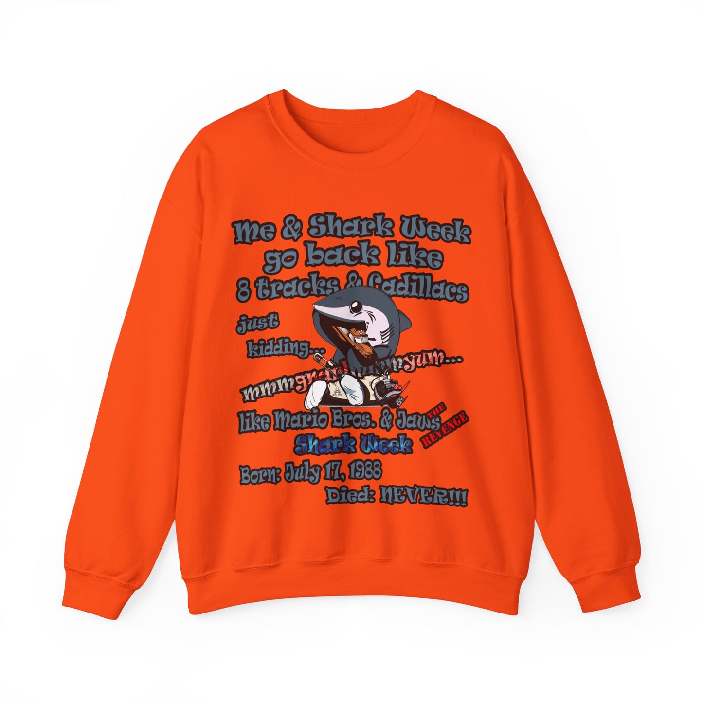 shark week - Unisex Heavy Blend™ Crewneck Sweatshirt