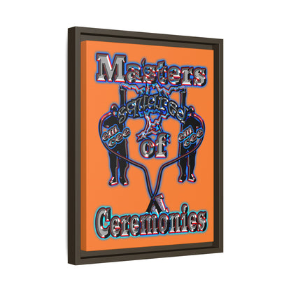 em cee squared - framed canvas art (crusta)
