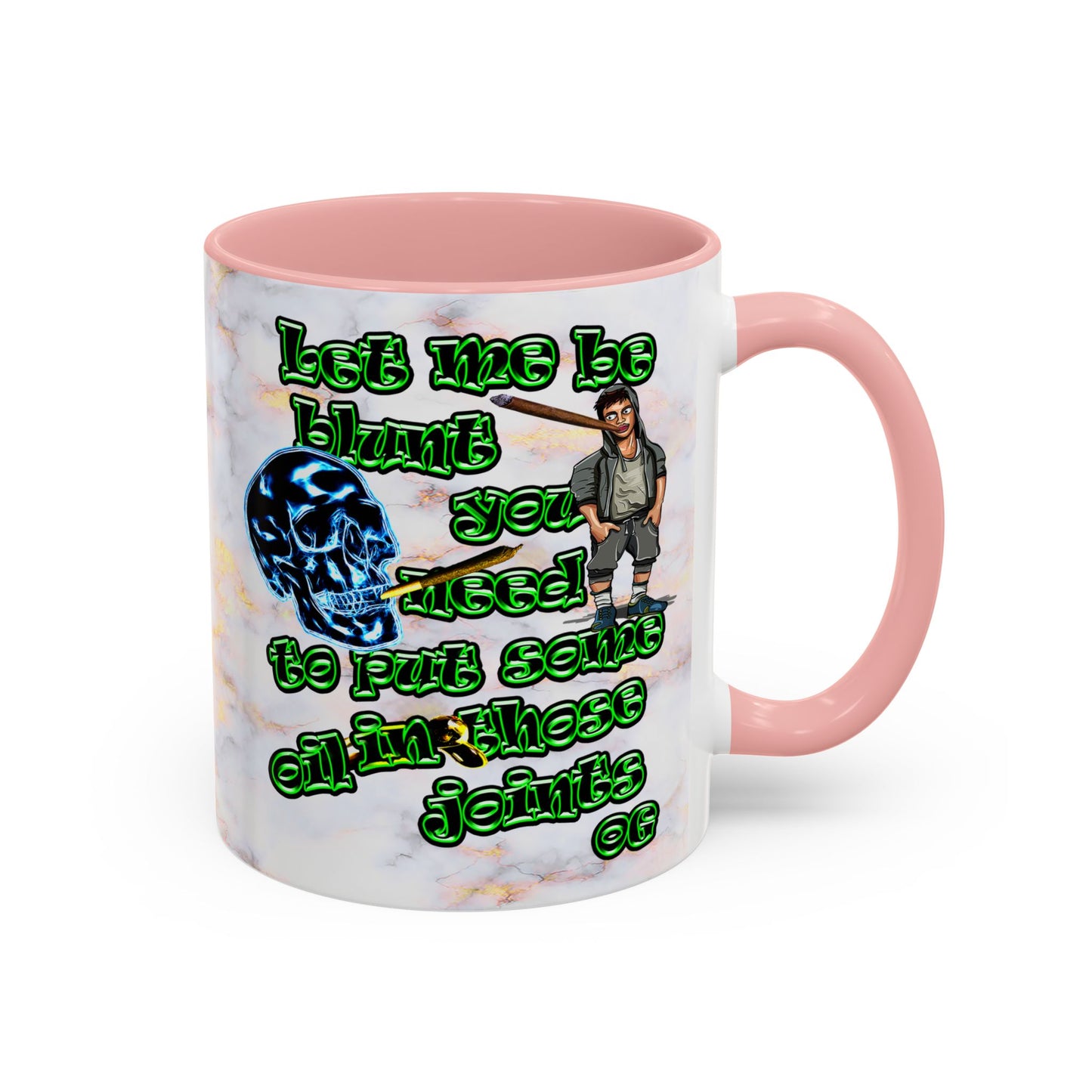 og - Accent Mug (white marble)