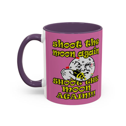 shoot the moon again - Accent Mug (light pink)
