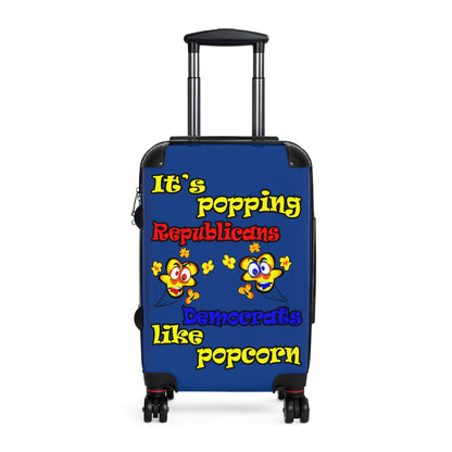 popping like popcorn - Suitcase (dark blue)
