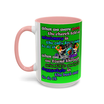 doggystyle - Accent Mug (logo green)