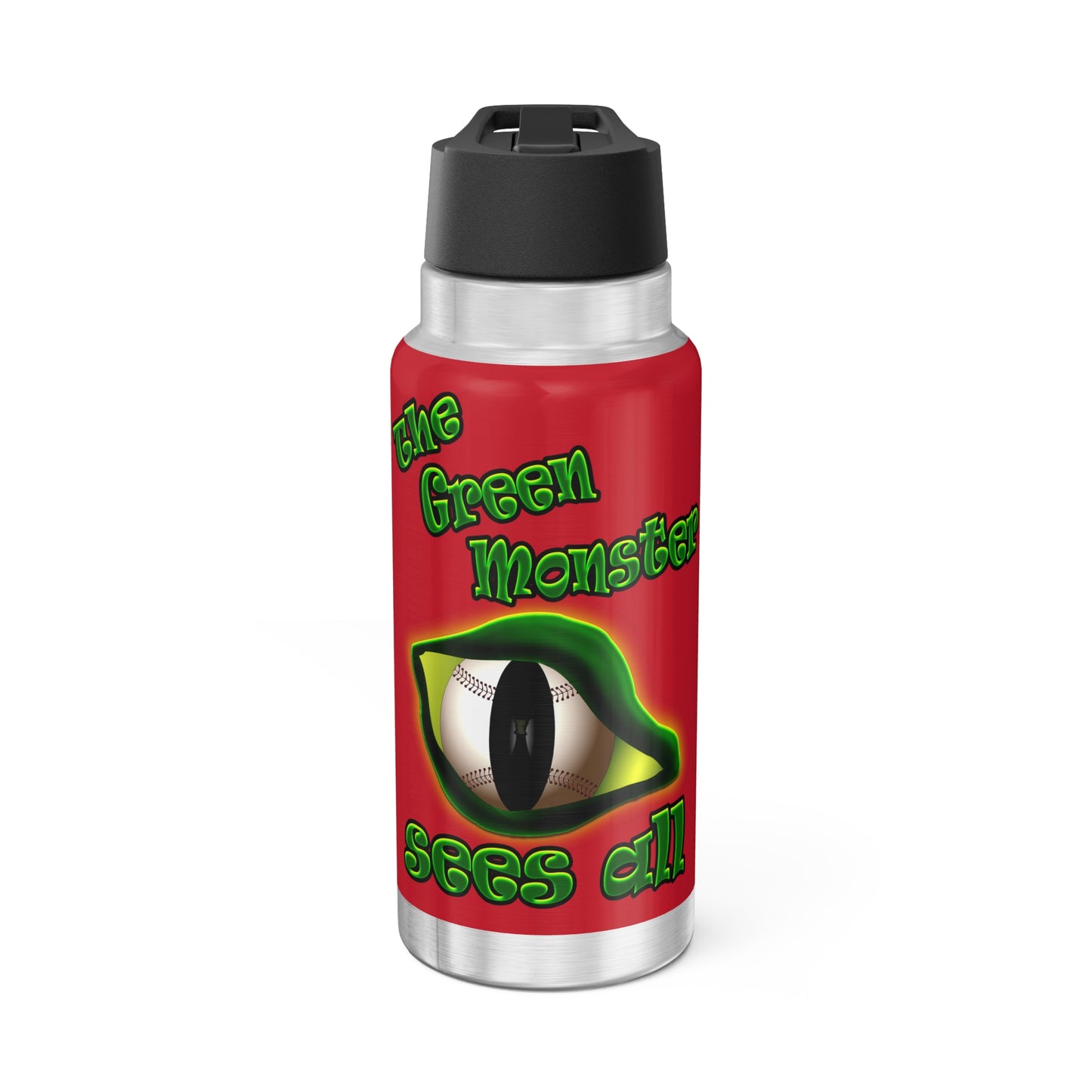 green monster - Gator Tumbler, 32oz (dark red)
