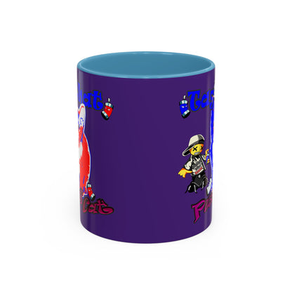 tag that - Accent Mug (purple)