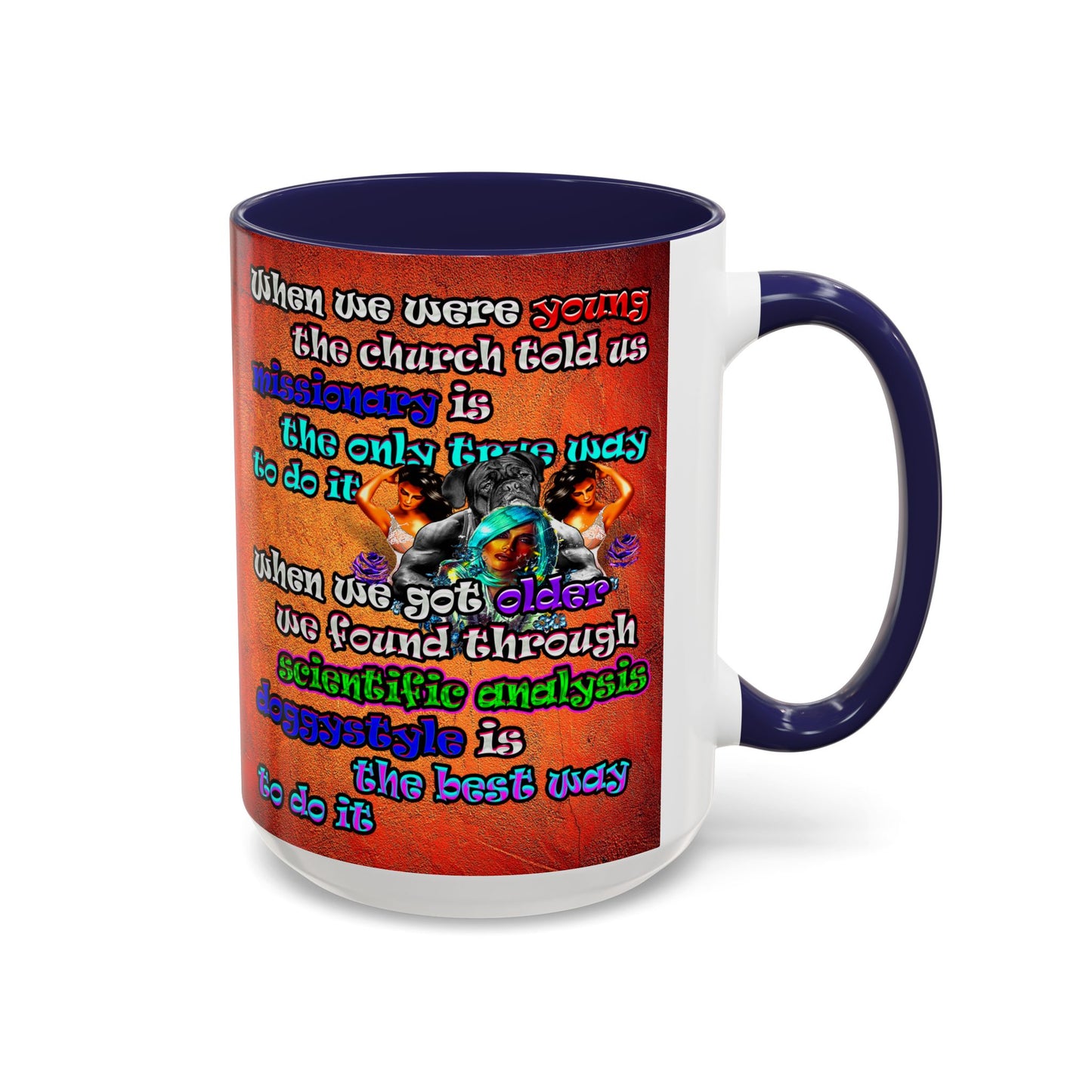 doggystyle - Accent Mug (burnt orange)