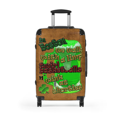 celtics logo - Suitcase (brown papyrus)