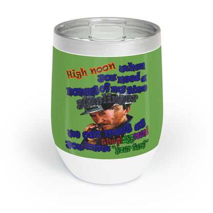 high noon - Chill Wine Tumbler (green)