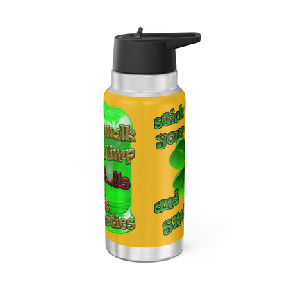 celtics logo - Gator Tumbler, 32oz (yellow)