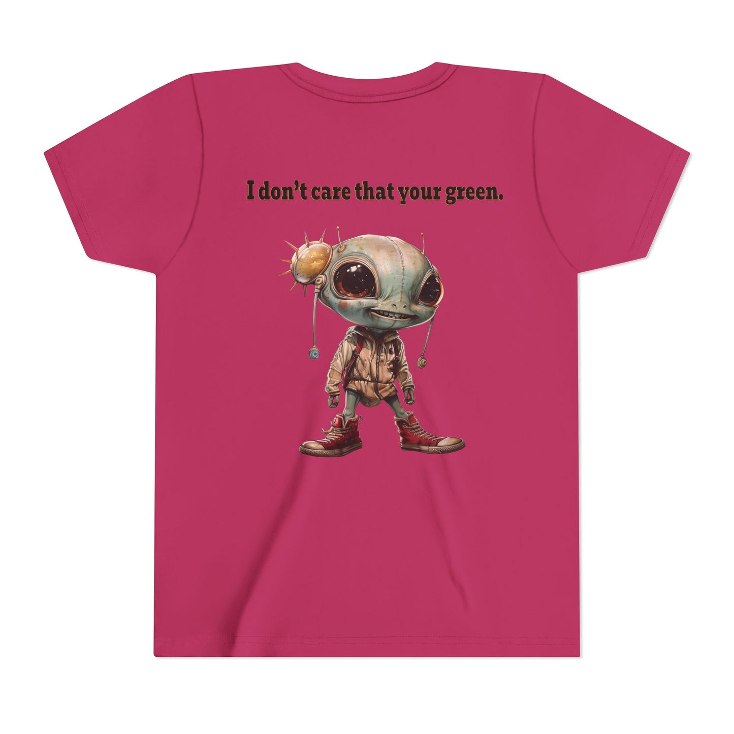 I don't care that your grey - Youth Short Sleeve Tee