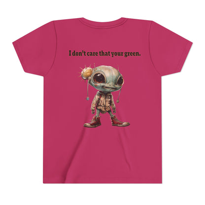 I don't care that your grey - Youth Short Sleeve Tee