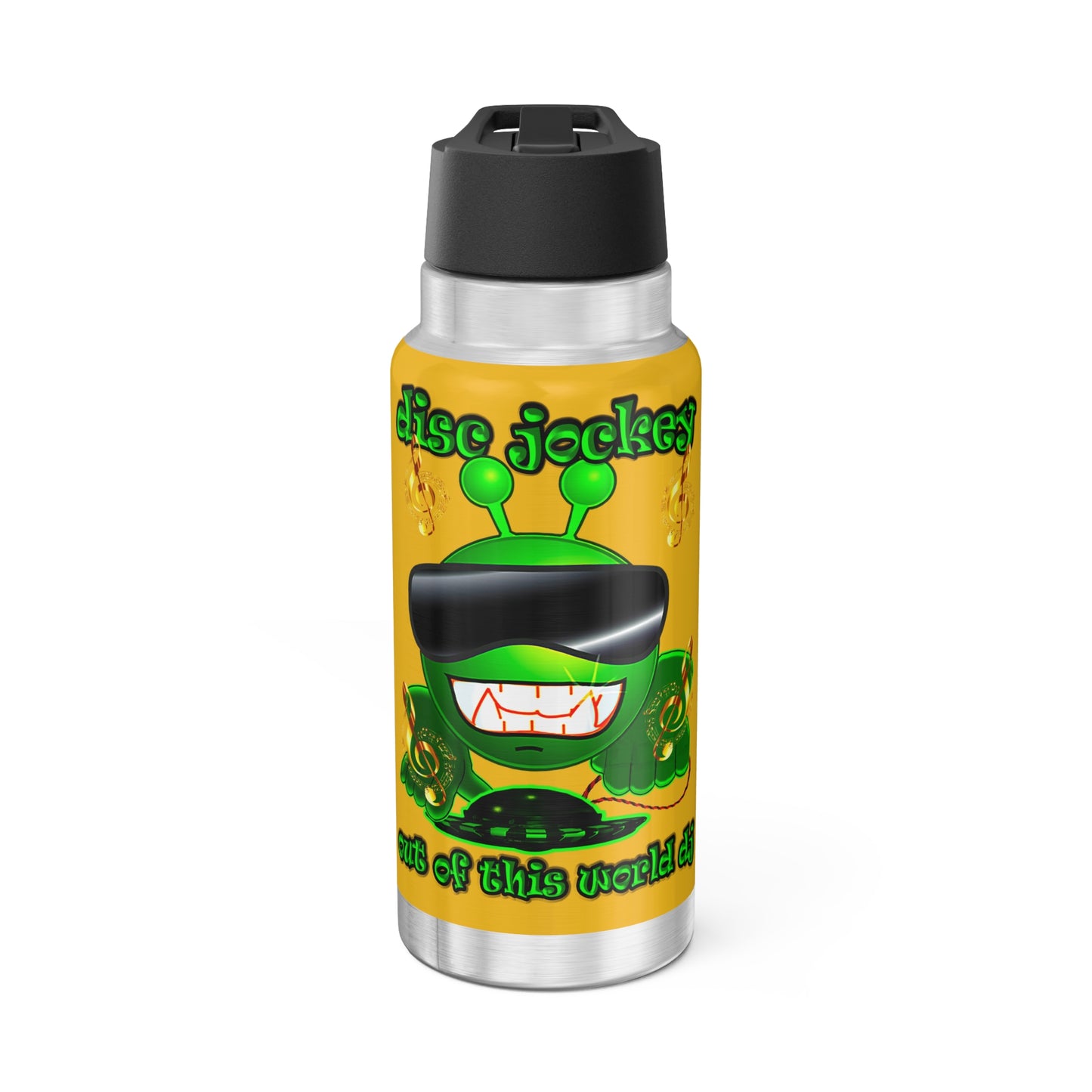 disc jockey - Gator Tumbler, 32oz (yellow)