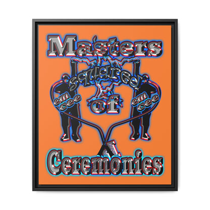 em cee squared - framed canvas art (crusta)